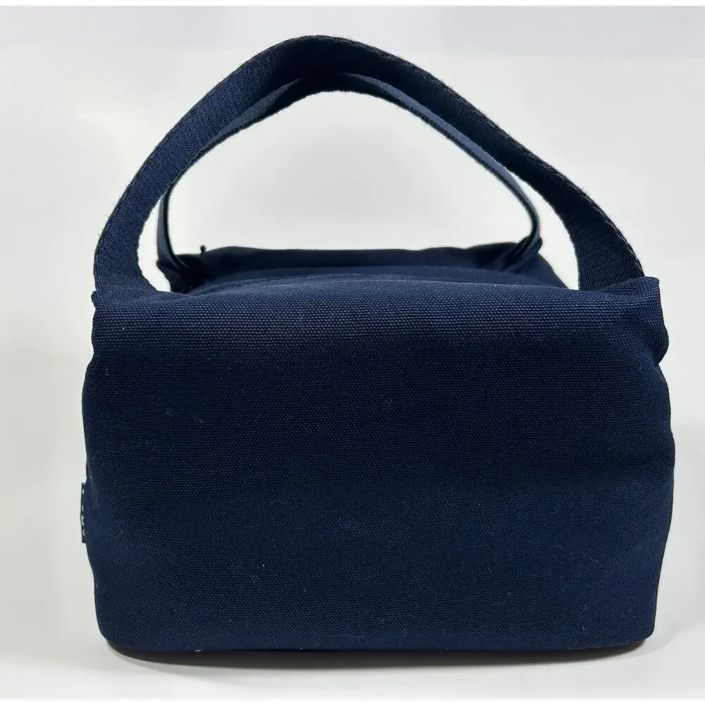 Polo Ralph Lauren Insulated Lunch Bag Navy Canvas Big Red Pony 9AR078-BCV NWT